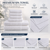100% Cotton hotel towels are comfortable and durable, suitable for hotels, spas and resorts.