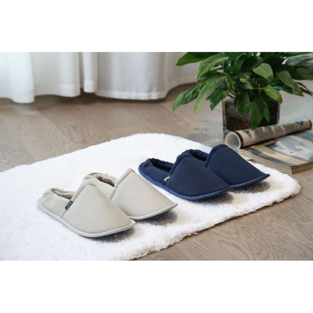 Hotel/Airline disposable kintted fabric slippers