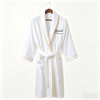 Hotel Bathrobe 100% Cotton Velour with Shawl Collar for Hotel Resort and SPA