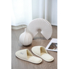 Hotel disposable non-slip sole cotton-like slippers