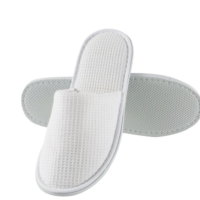 Hotel disposable Waffle Slippers 