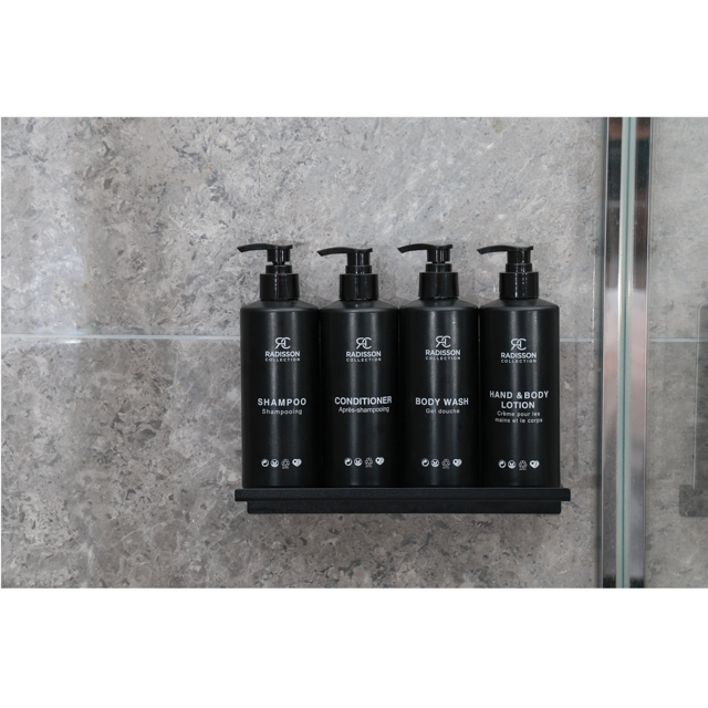 380ml bottle Shampoo, Body wash, Conditioner and Moisturizer