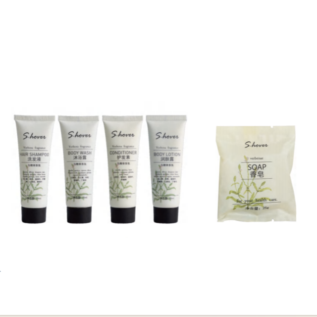 Verbena series shampoo,shower gel,hair conditioner and body lotion