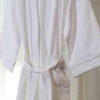  Waffle Shawl Collar Bathrobe