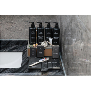 380ml bottle Shampoo, Body wash, Conditioner and Moisturizer