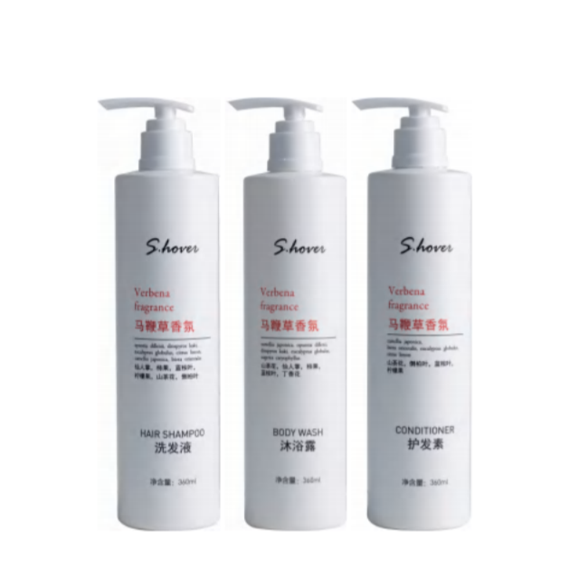 Verbena series shampoo,shower gel,hair conditioner and body lotion