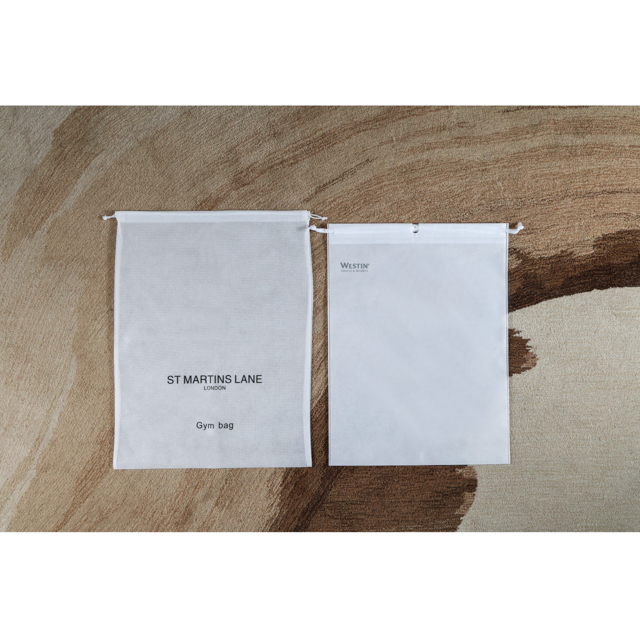 80g Non-woven material laundry bag for hotel