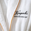 Hotel Bathrobe 100% Cotton Velour with Shawl Collar for Hotel Resort and SPA
