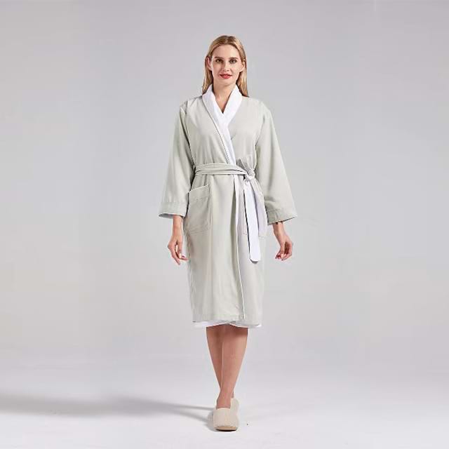 Star Hotel Soft Skin-friendly Microfibre Terry Bathrobe 