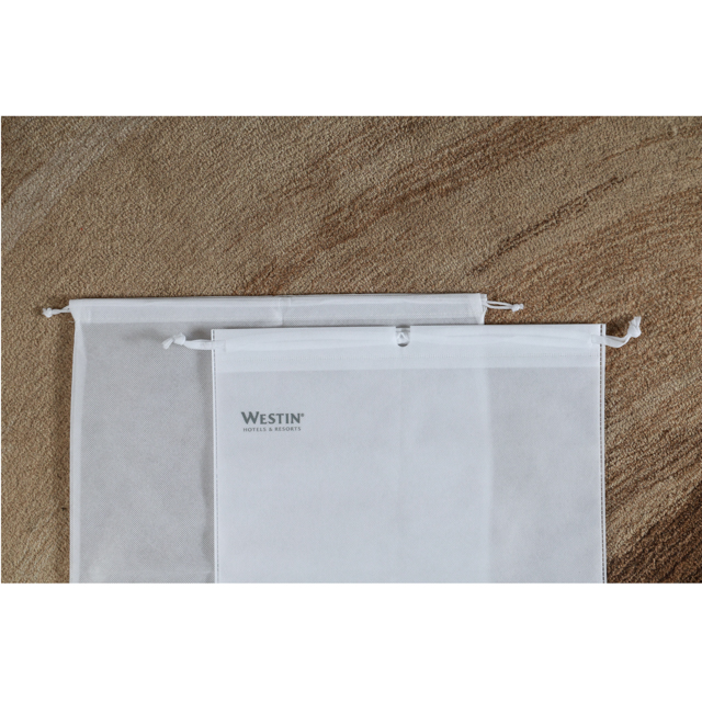 80g Non-woven material laundry bag for hotel