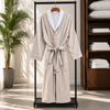 Hotel Bathrobe Double Layer Comfortable Durable Washable for Hotel Spa and Resort