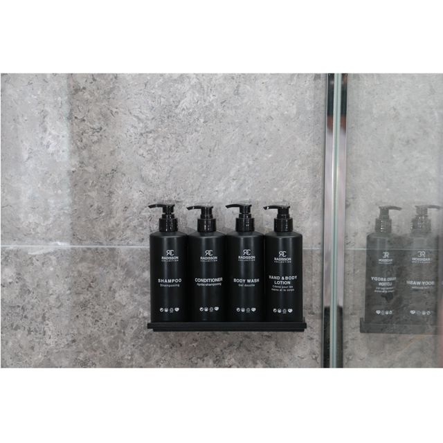 380ml bottle Shampoo, Body wash, Conditioner and Moisturizer