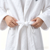 100% Cotton Jacquard Velour Hotel Bathrobe with Shawl Collar for Hotel and Resort