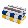 100% Cotton Striped Beach Towel Soft Absorbent for Hotel Resort Cruise