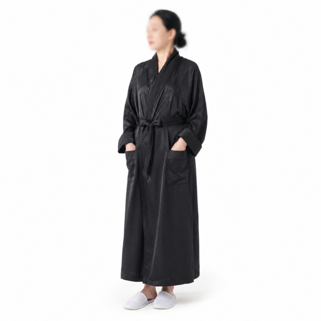 Custom Luxury 100% Microfibre Hotel Bathrobe with Embroidered Logo for Hotel, Resort and SPA