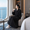 Custom Luxury 100% Microfibre Hotel Bathrobe with Embroidered Logo for Hotel, Resort and SPA