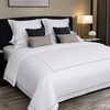 OEM Luxury Hotel Bedding Set Cotton Hotel Bed Linen Duvet Cover Sheet Pillowcase Collection