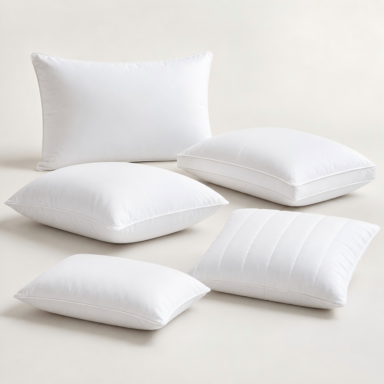 Luxury Hotel Pillow with Custom Filling for Guest Room Bedding