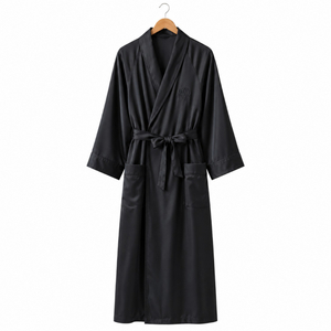Custom Luxury 100% Microfibre Hotel Bathrobe with Embroidered Logo for Hotel, Resort and SPA
